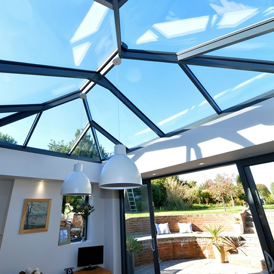 Glass or Lantern Roof